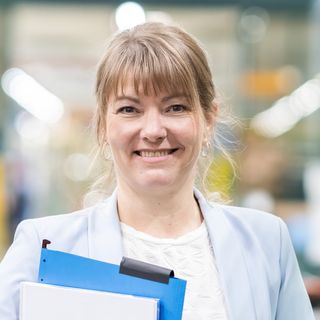 Porträt der Personalleiterin
